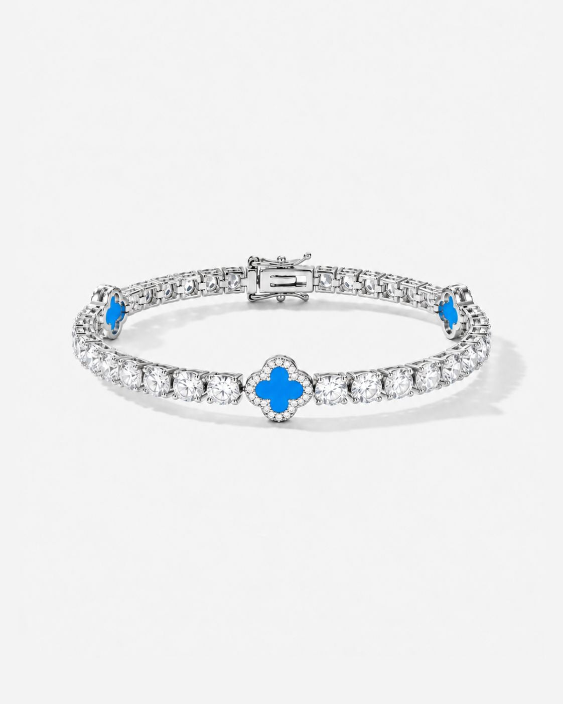 Clover Bracelet | Azure Silver