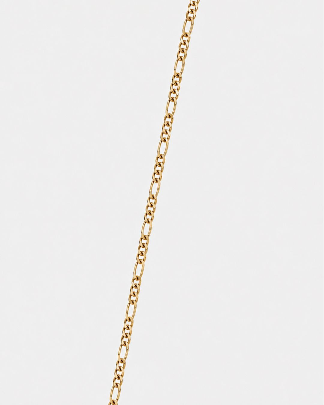 Figaro Bracelet 3mm | 18K Gold