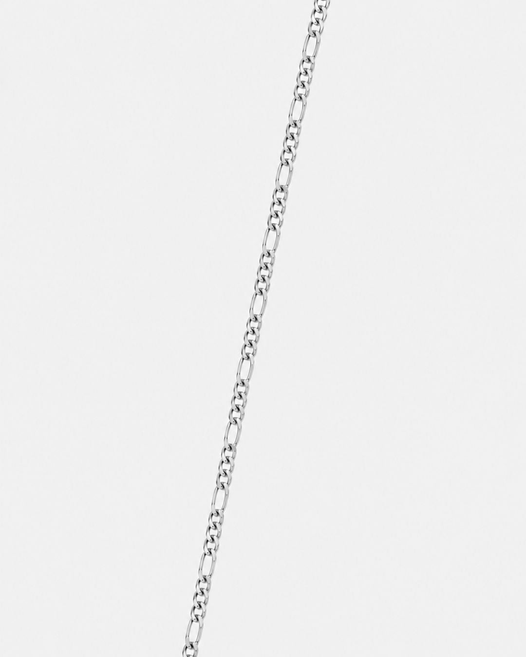Figaro Bracelet 3mm | Silver