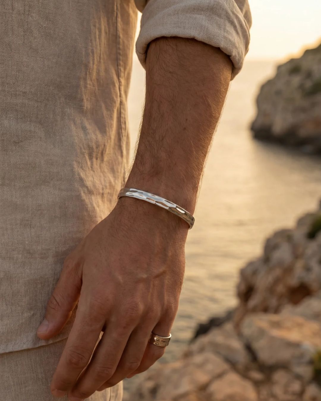 Open Ocean Cuff Bracelet
