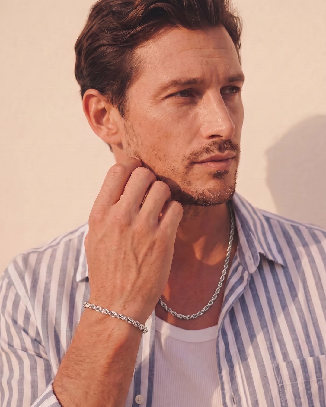 Tressé Acier Necklace | Stainless Steel 5mm