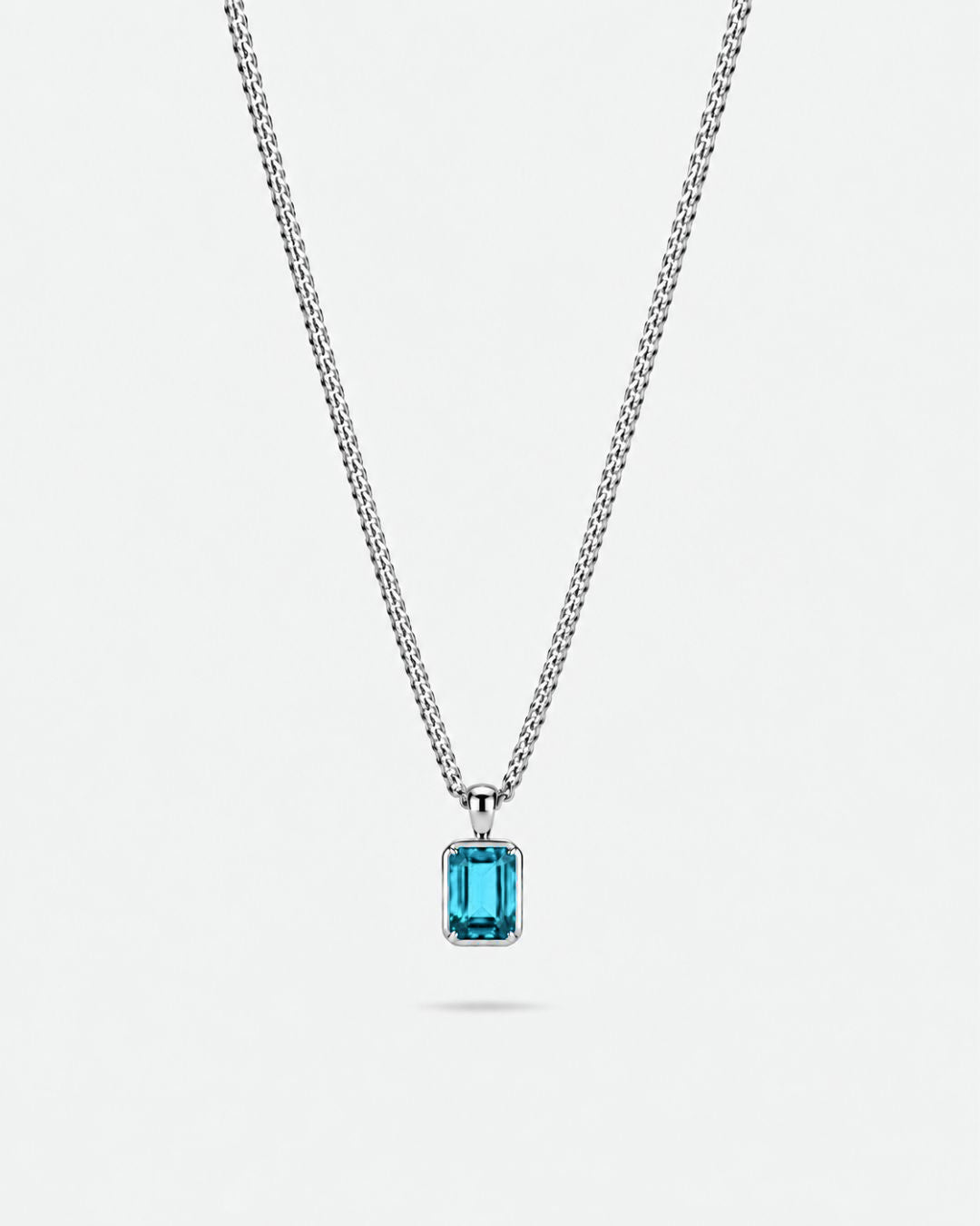 Aquamarine Pendant Necklace | 1 Carat