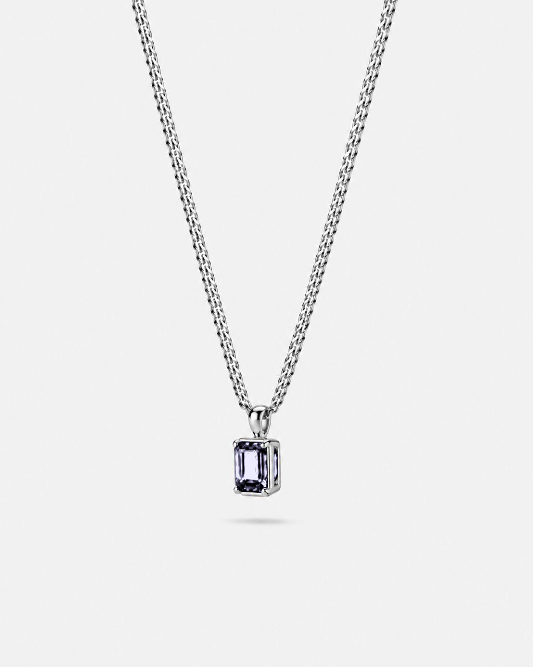 Grey Spinel Pendant Necklace | 2 Carat