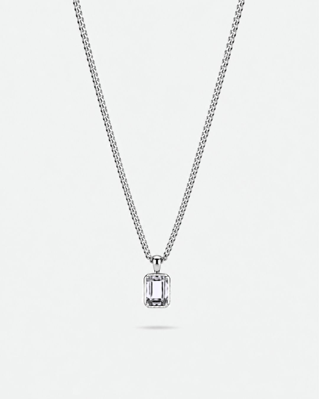 Moissanite Pendant Necklace | 1 Carat
