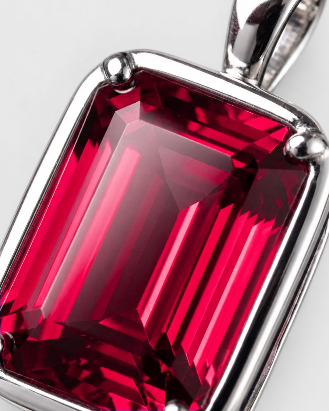 Ruby Pendant Necklace | 2 Carat