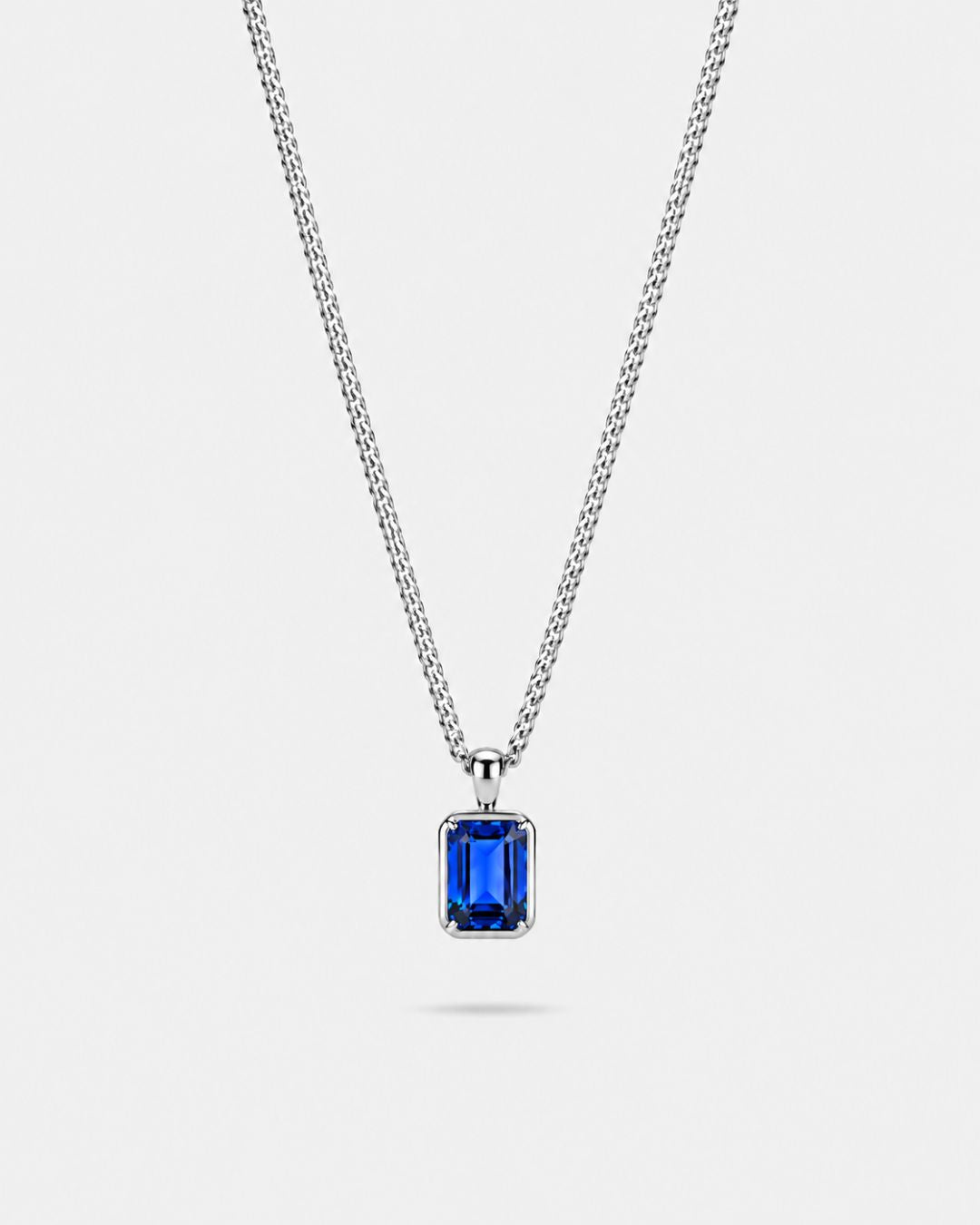 Sapphire Pendant Necklace | 2 Carat