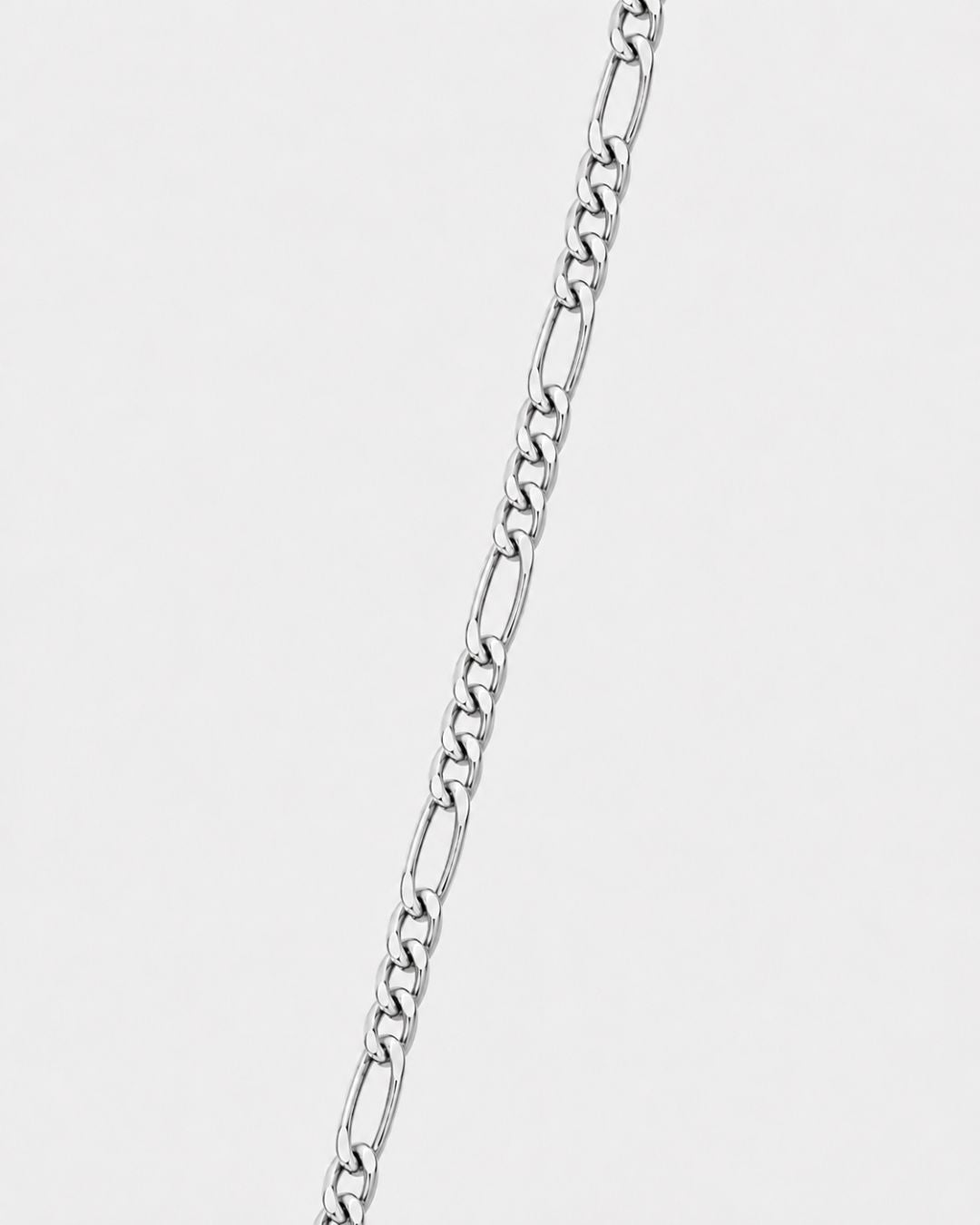 Figaro Bracelet 6mm | Silver