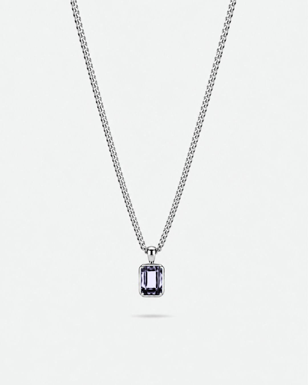 Grey Spinel Pendant Necklace | 1 Carat