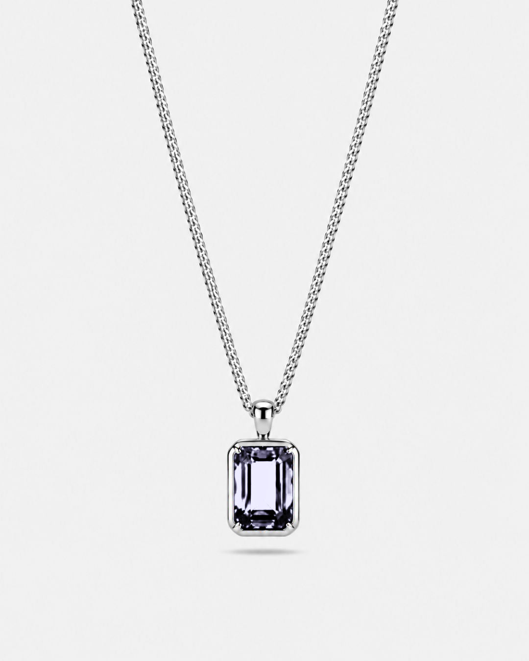 Grey Spinel Pendant Necklace | 3 Carat