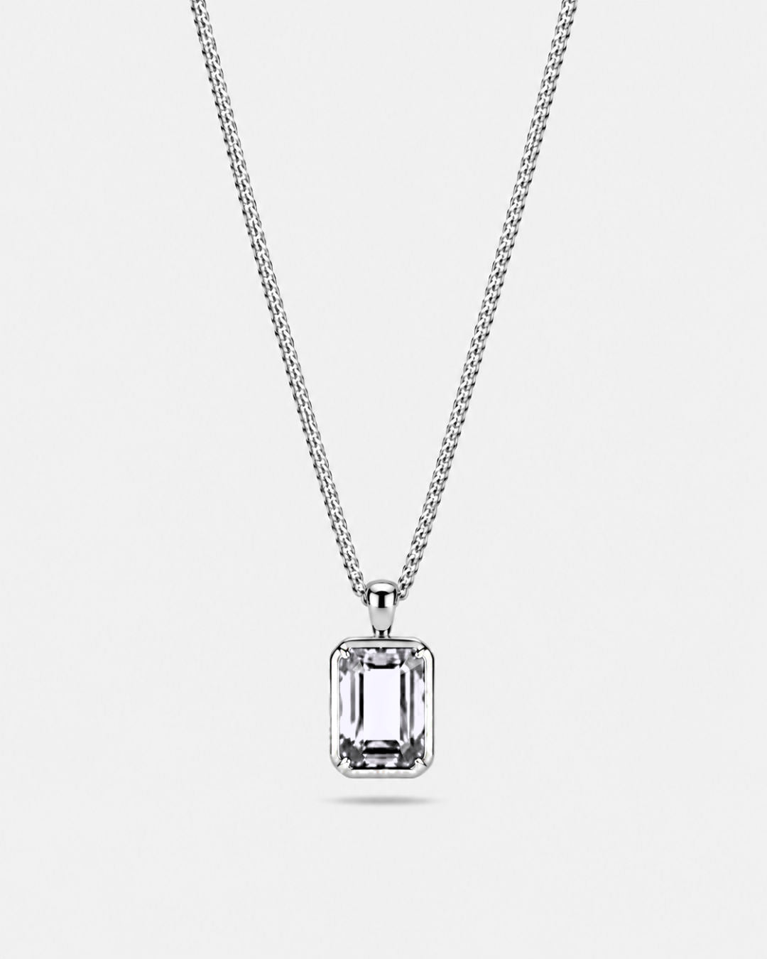 Moissanite Pendant Necklace | 3 Carat