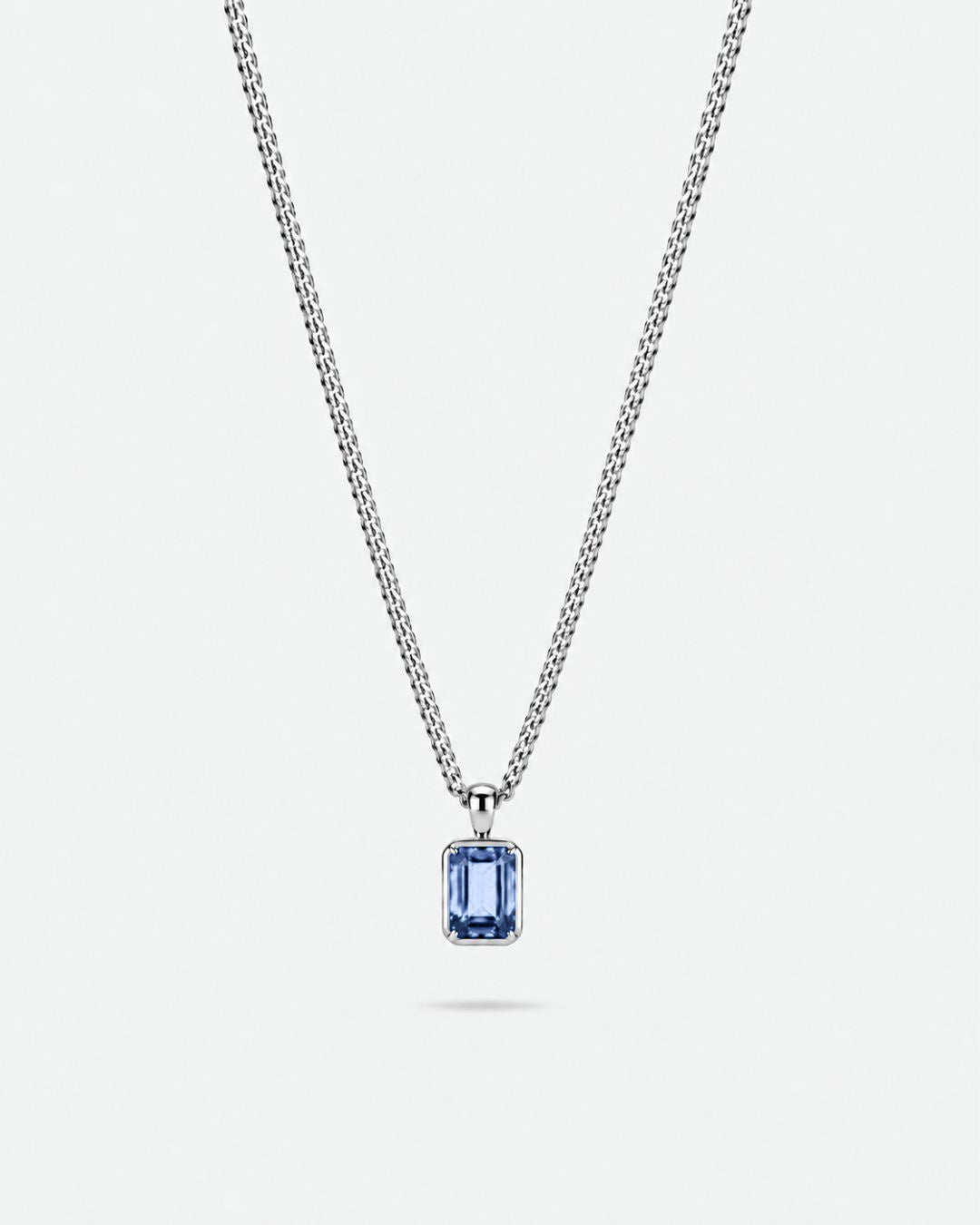 Royal Blue Pendant Necklace | 1 Carat