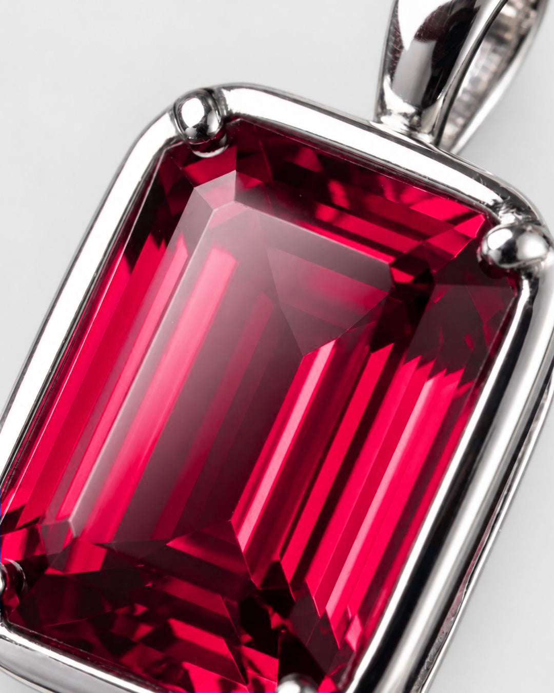 Ruby Pendant Necklace | 3 Carat