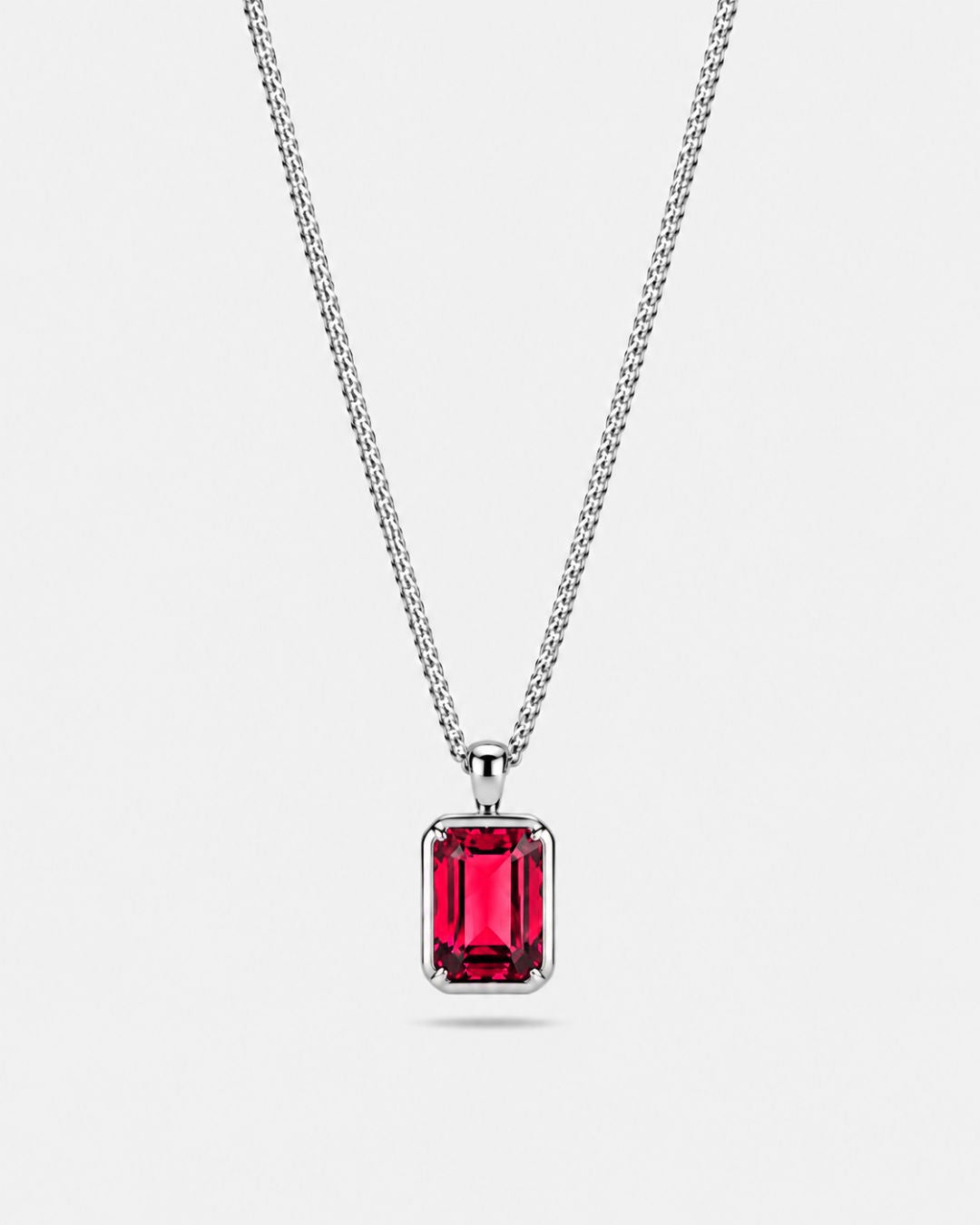 Ruby Pendant Necklace | 3 Carat