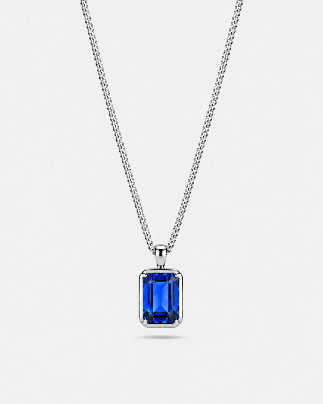Sapphire Pendant Necklace | 3 Carat