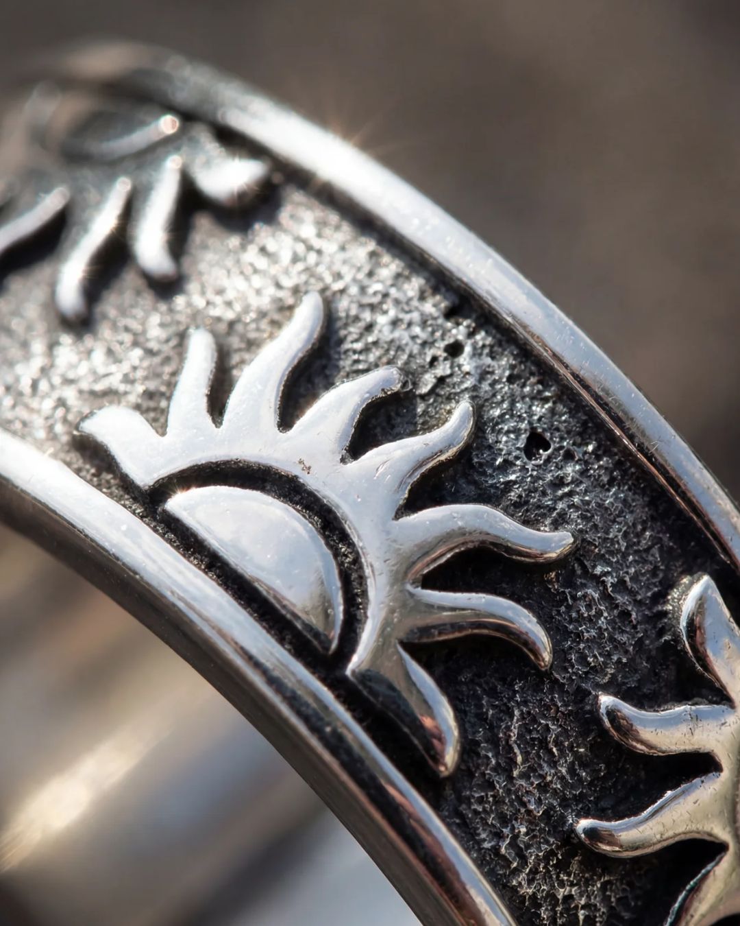 Sun Band Ring I Silver